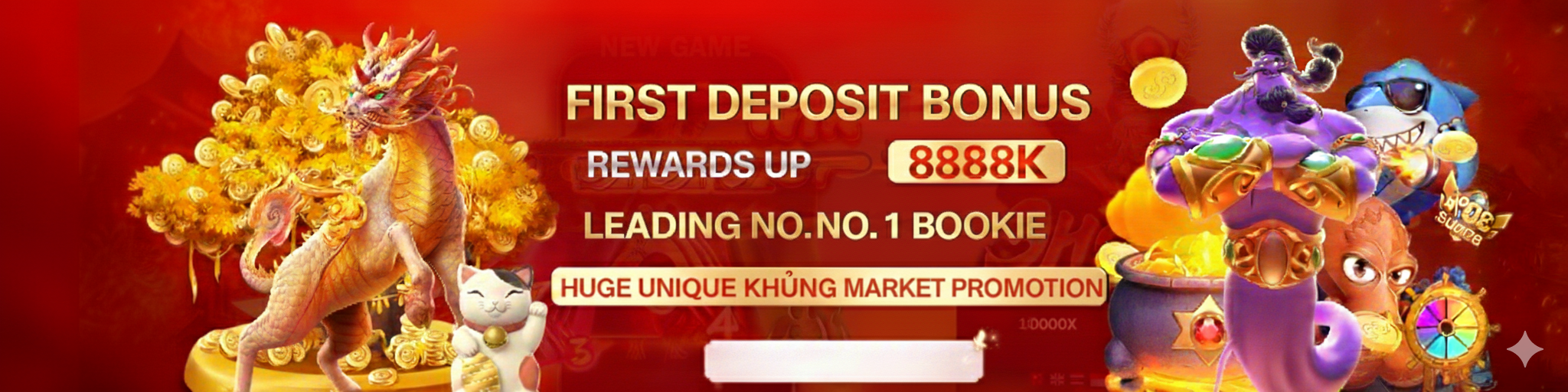 4444 win Bônus regular de primeira recarga